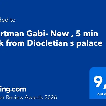 Gabi- New , 5 Min Walk From Diocletian S Palace Apartman Split